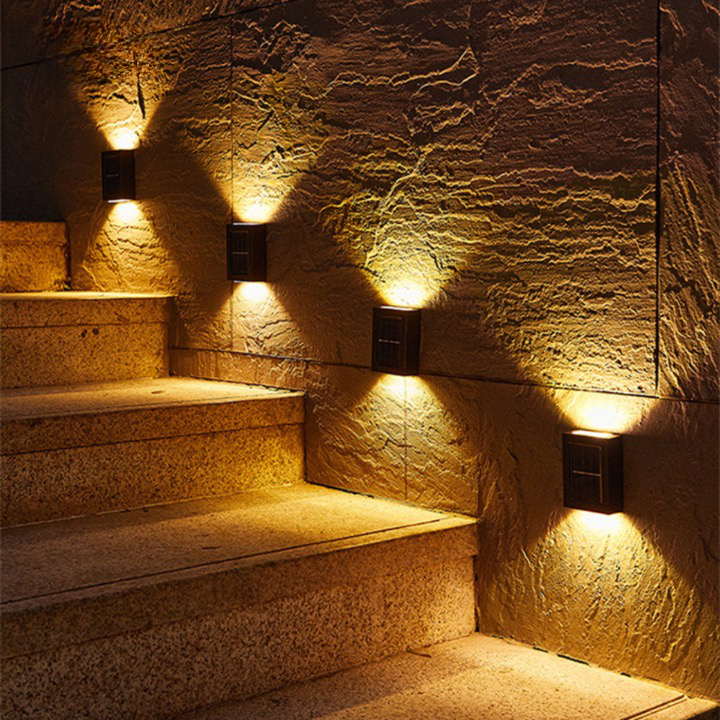 Solar LED Wall Light – Wireless & Eco-Friendly Outdoor Illumination