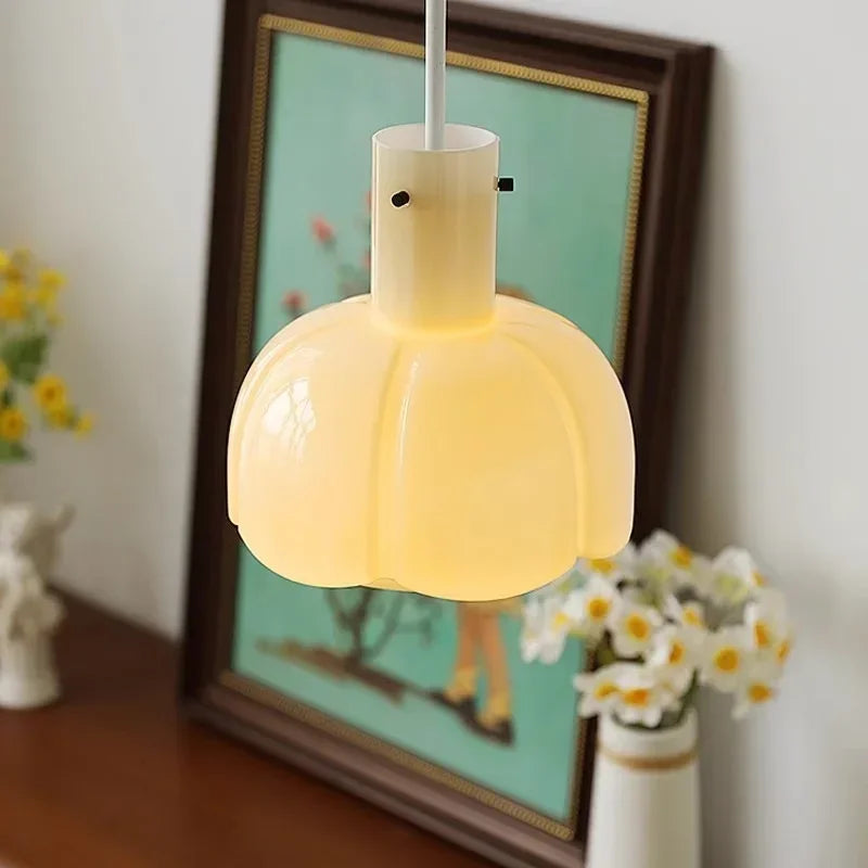 Arctic LED Nordic Pendant Light – Modern Glass & Metal Design with Adjustable Height
