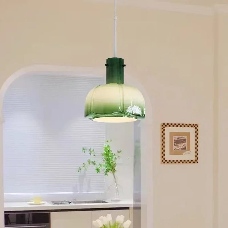 Arctic LED Nordic Pendant Light – Modern Glass & Metal Design with Adjustable Height