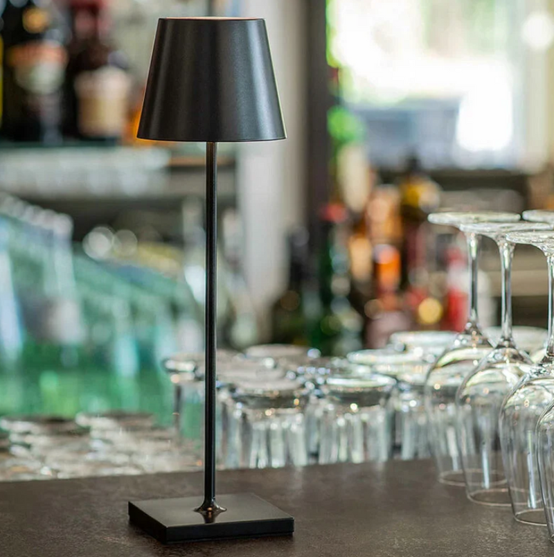 LumiPort Wireless LED Table Lamp – Rechargeable & Dimmable Lighting