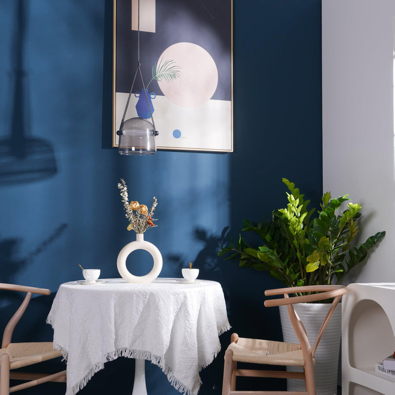 Mona Minimalist Pendant Light – Elegant Metal & Glass LED Design