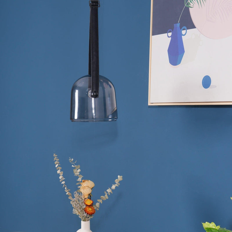 Mona Minimalist Pendant Light – Elegant Metal & Glass LED Design