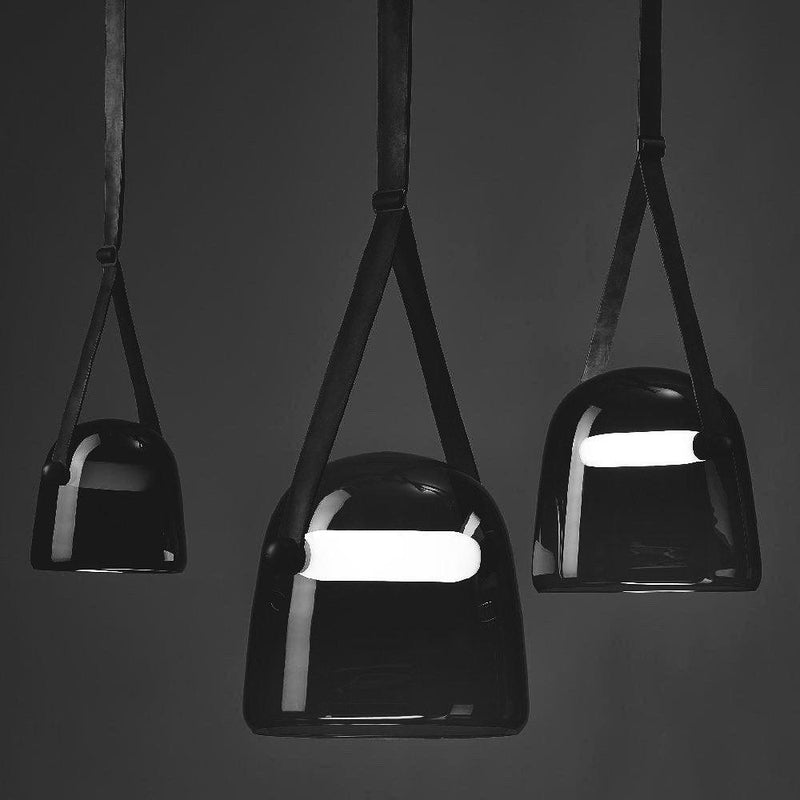 Mona Minimalist Pendant Light – Elegant Metal & Glass LED Design