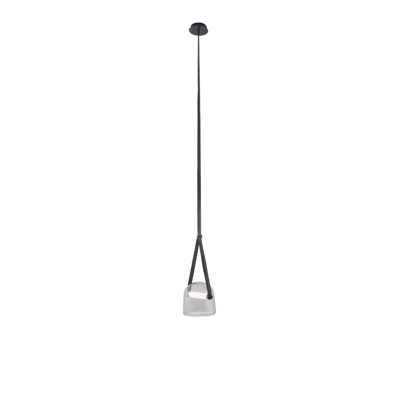 Mona Minimalist Pendant Light – Elegant Metal & Glass LED Design