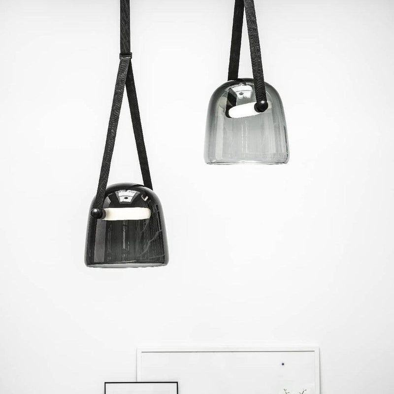 Mona Minimalist Pendant Light – Elegant Metal & Glass LED Design