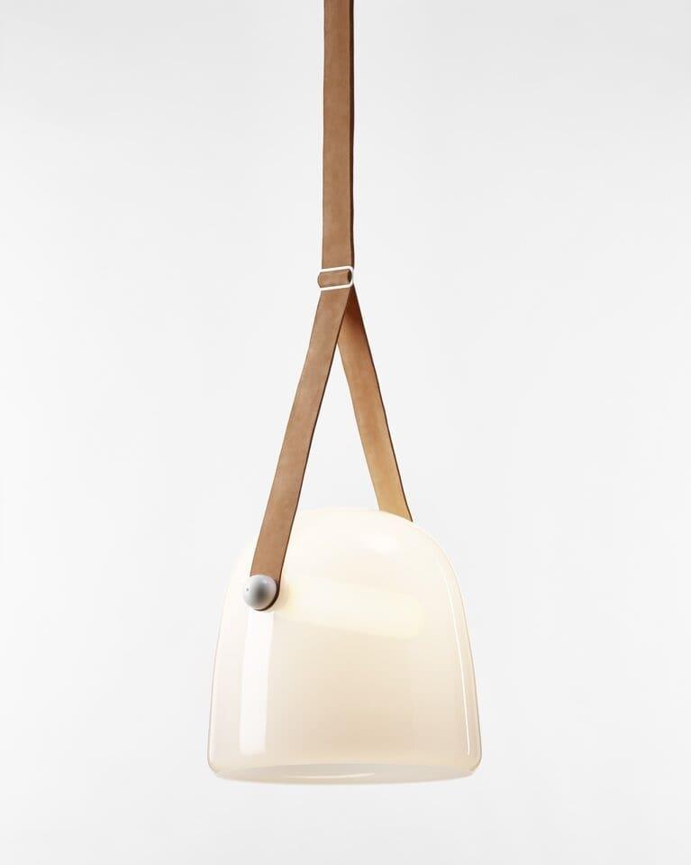 Mona Minimalist Pendant Light – Elegant Metal & Glass LED Design