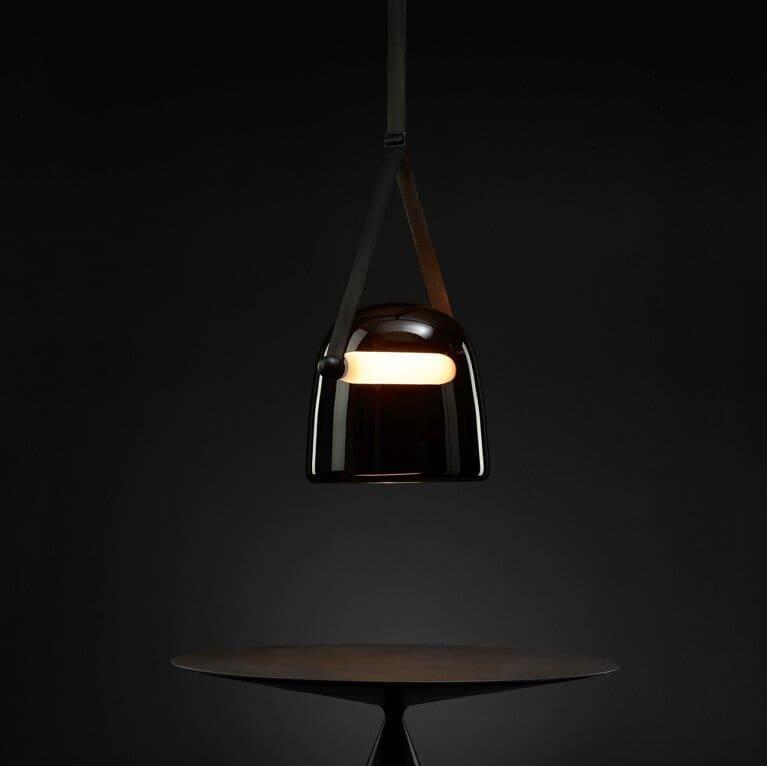 Mona Minimalist Pendant Light – Elegant Metal & Glass LED Design