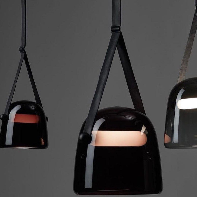 Mona Minimalist Pendant Light – Elegant Metal & Glass LED Design