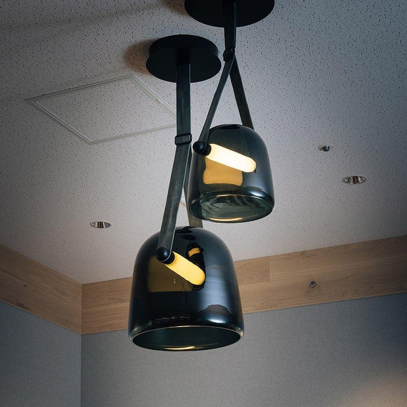 Mona Minimalist Pendant Light – Elegant Metal & Glass LED Design