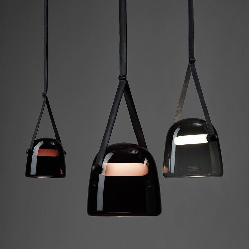 Mona Minimalist Pendant Light – Elegant Metal & Glass LED Design