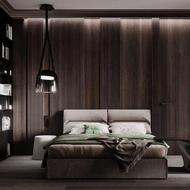 Mona Minimalist Pendant Light – Elegant Metal & Glass LED Design