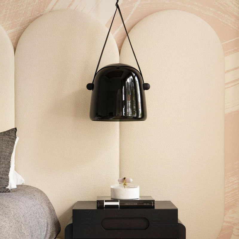 Mona Minimalist Pendant Light – Elegant Metal & Glass LED Design