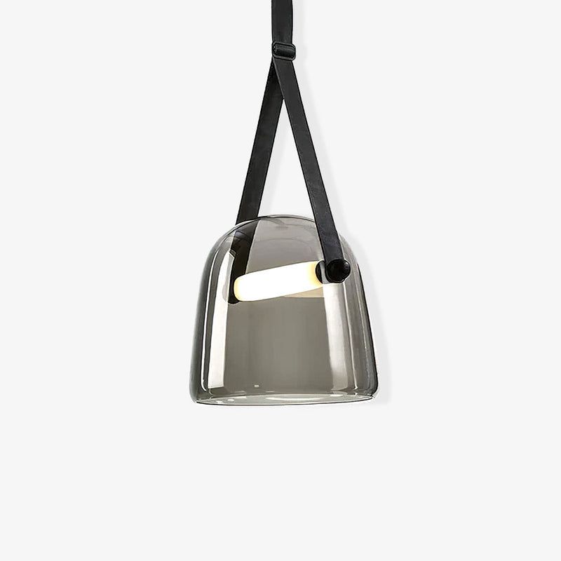 Mona Minimalist Pendant Light – Elegant Metal & Glass LED Design