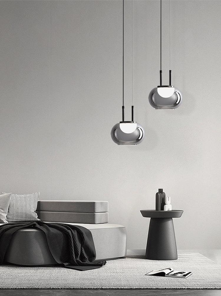 Mystique Halo LED Pendant Light – Unique Modern Design with Luminous Halo
