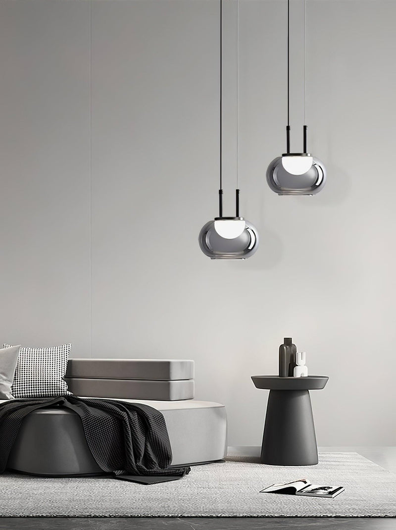 Mystique Halo LED Pendant Light – Unique Modern Design with Luminous Halo