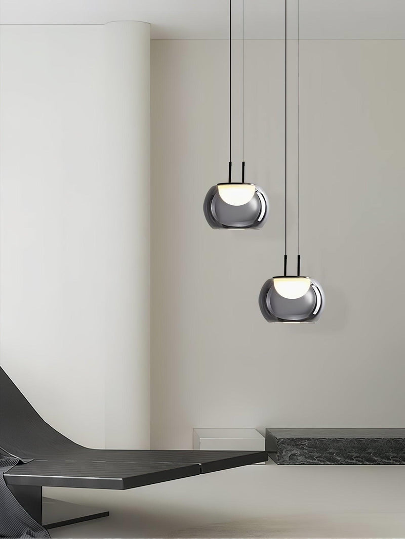 Mystique Halo LED Pendant Light – Unique Modern Design with Luminous Halo