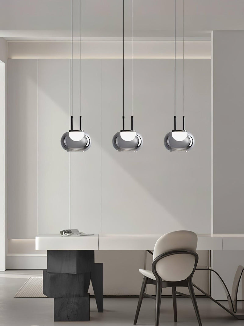 Mystique Halo LED Pendant Light – Unique Modern Design with Luminous Halo