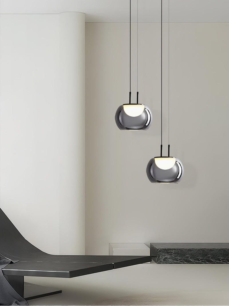 Mystique Halo LED Pendant Light – Unique Modern Design with Luminous Halo