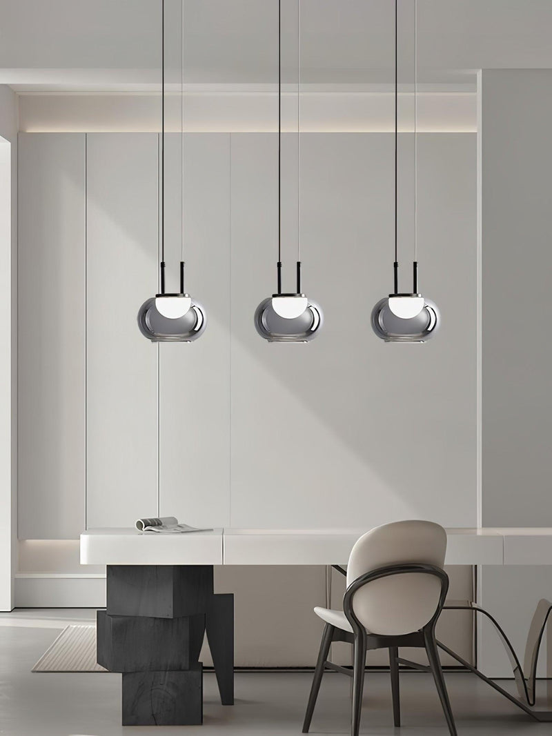 Mystique Halo LED Pendant Light – Unique Modern Design with Luminous Halo