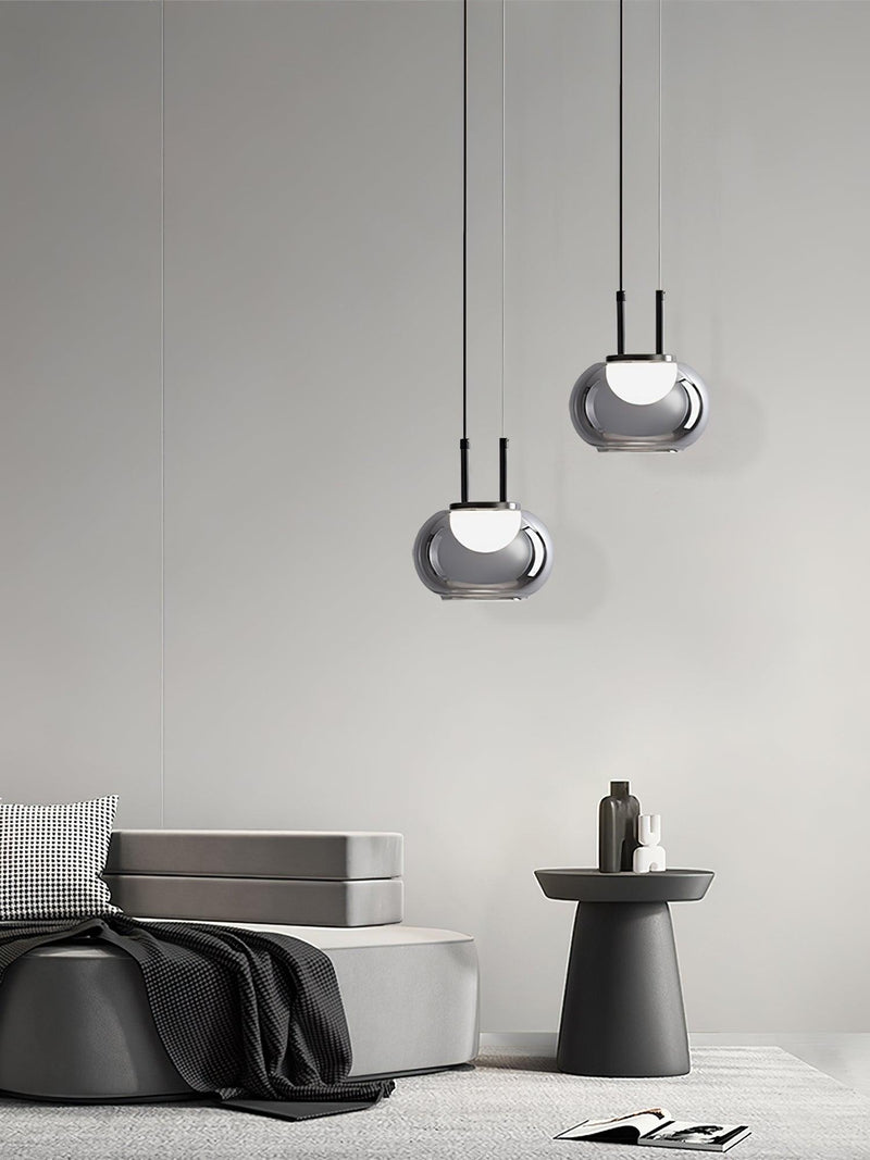 Mystique Halo LED Pendant Light – Unique Modern Design with Luminous Halo