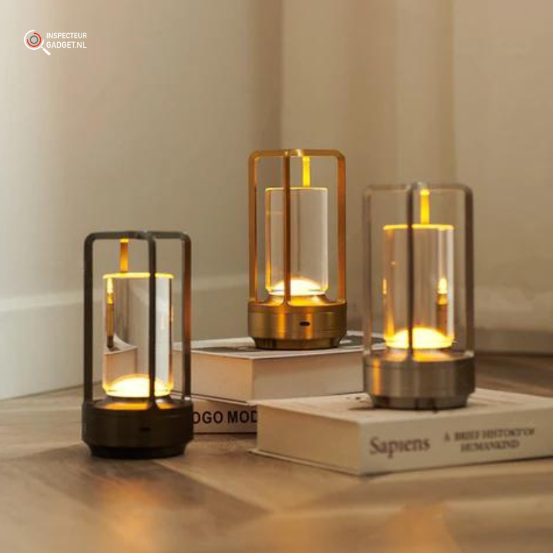 QandleLight Wireless LED Lamp – Elegant & Rechargeable Lighting Solution