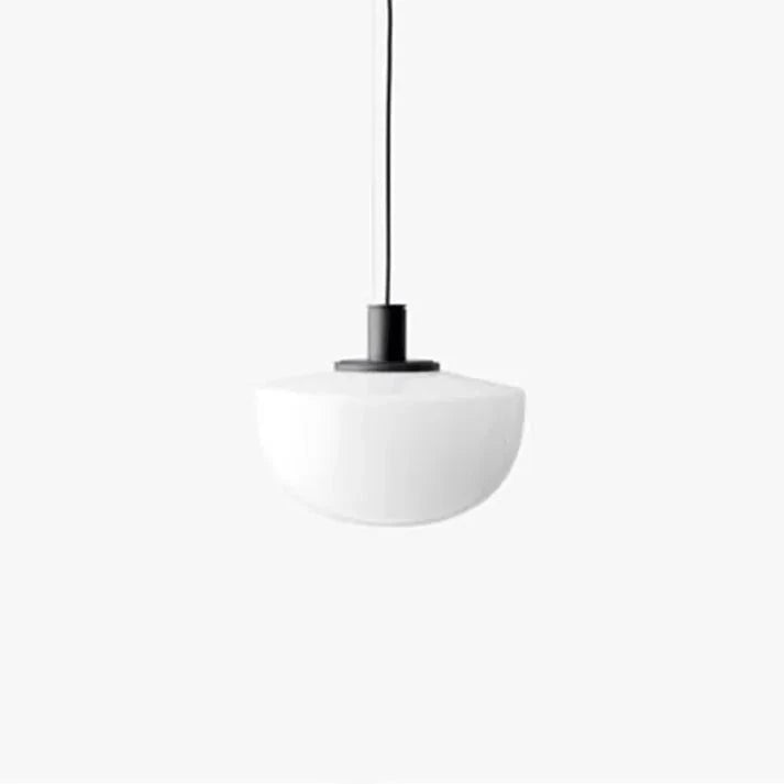 Modern Glass Globe Pendant Light – Elegant Metal & Glass Design for Dining & Kitchen