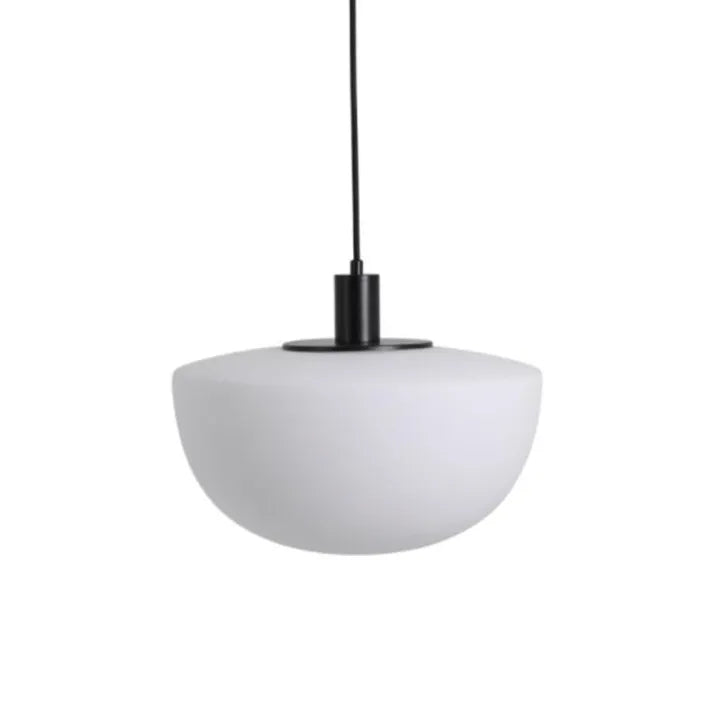 Modern Glass Globe Pendant Light – Elegant Metal & Glass Design for Dining & Kitchen