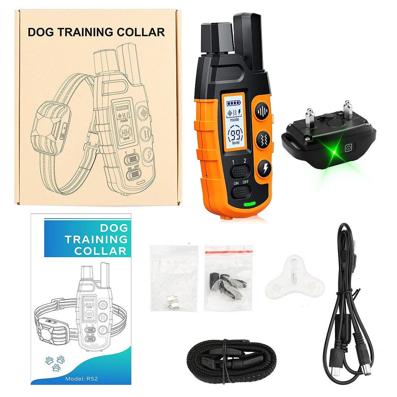 Premium 1000m Waterproof & Rechargeable Dog Training Collar