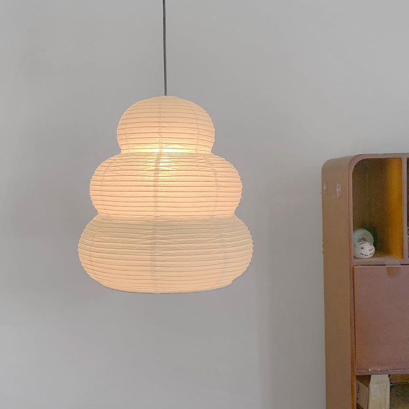 Rice Paper Pendant Light – Natural Elegance with Soft Illumination
