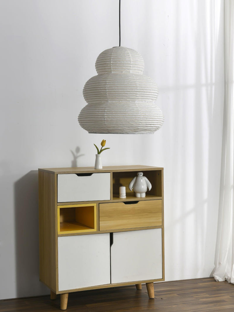 Rice Paper Pendant Light – Natural Elegance with Soft Illumination