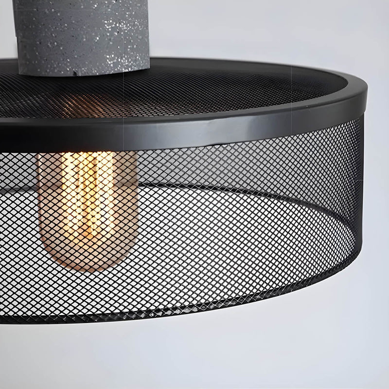 Shane Industrial Pendant Light – Modern Concrete & Iron Design