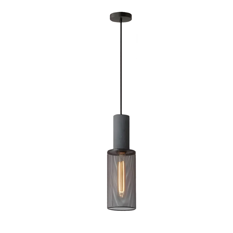 Shane Industrial Pendant Light – Modern Concrete & Iron Design