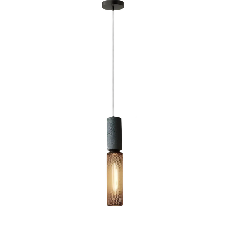 Shane Industrial Pendant Light – Modern Concrete & Iron Design