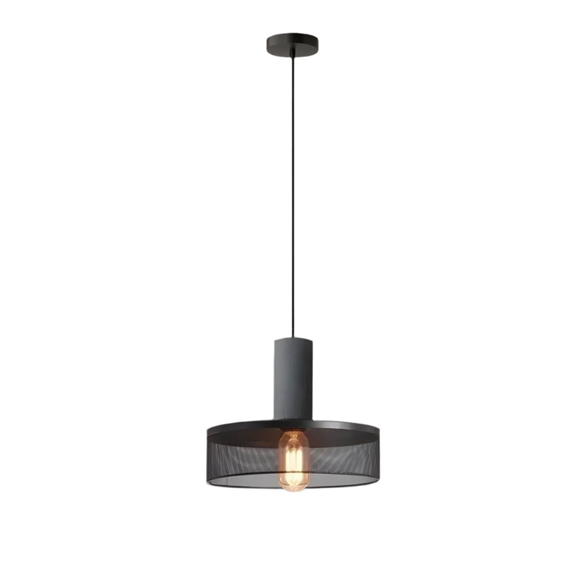 Shane Industrial Pendant Light – Modern Concrete & Iron Design