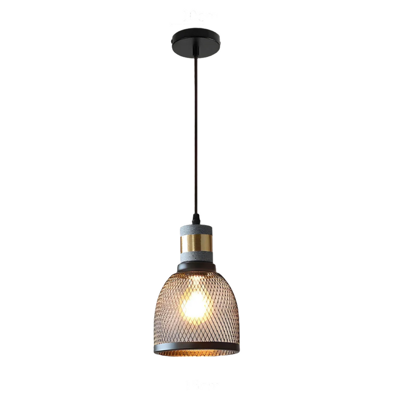Shane Industrial Pendant Light – Modern Concrete & Iron Design