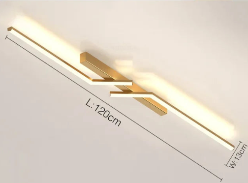 StekGlow Modern LED Ceiling Light – Energy-Saving with Customizable Ambiance