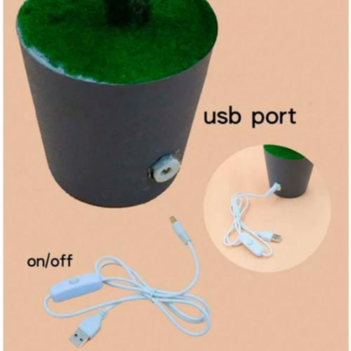 LED Christmas Branch Night Light – USB-Powered Soft Ambient Glow