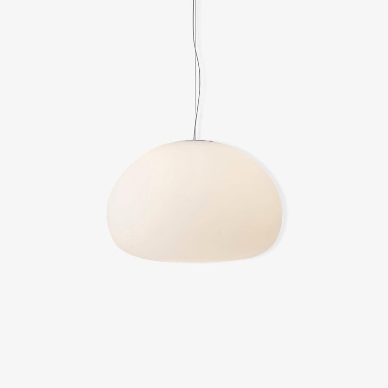 Steamed Bun Pendant Light – Modern Glass Design for a Warm Ambiance