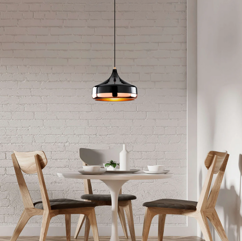 Midnight Gloss Pendant Light – Elegant Contemporary Design with Sleek Finish