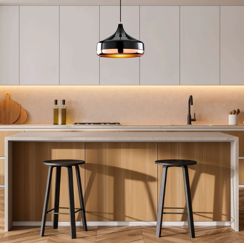 Midnight Gloss Pendant Light – Elegant Contemporary Design with Sleek Finish