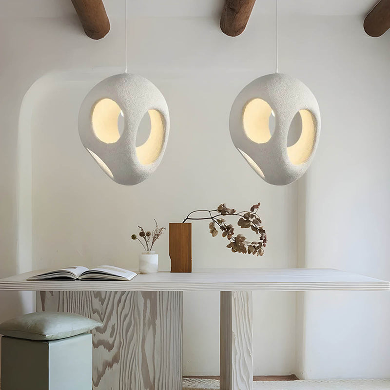 Taki Wabi-Sabi Pendant Light – Elegant High-Density Polystyrene Design