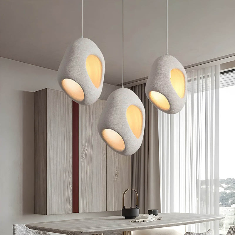 Taki Wabi-Sabi Pendant Light – Elegant High-Density Polystyrene Design