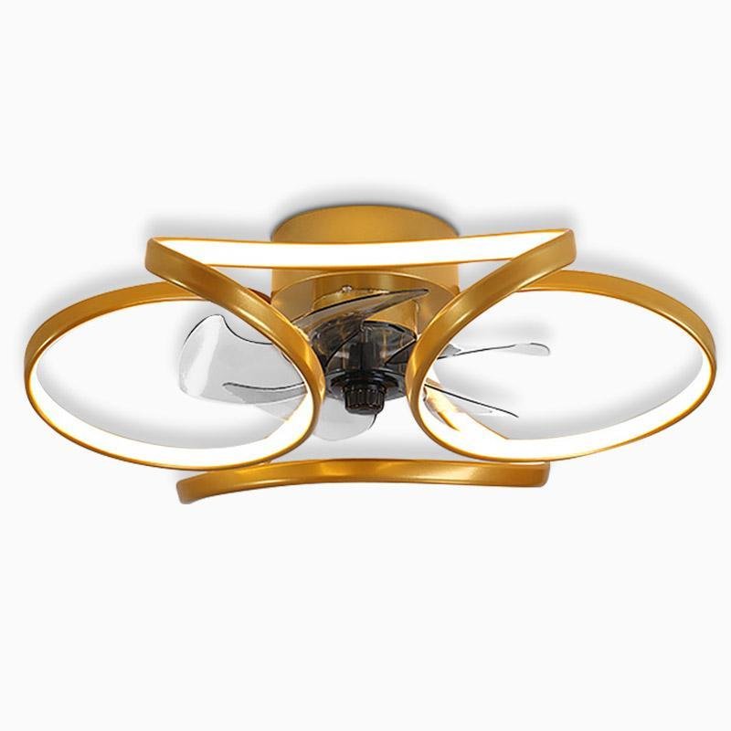 Modern Ceiling Fan Light – 2-in-1 LED Lighting & Ventilation