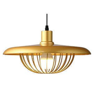 Nordic Wood-Effect Pendant Light – Industrial-Inspired Hanging Lamp