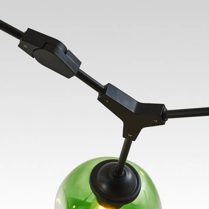 Sputnik Bifurkation Chandelier – Modern Blown Glass & Metal Design