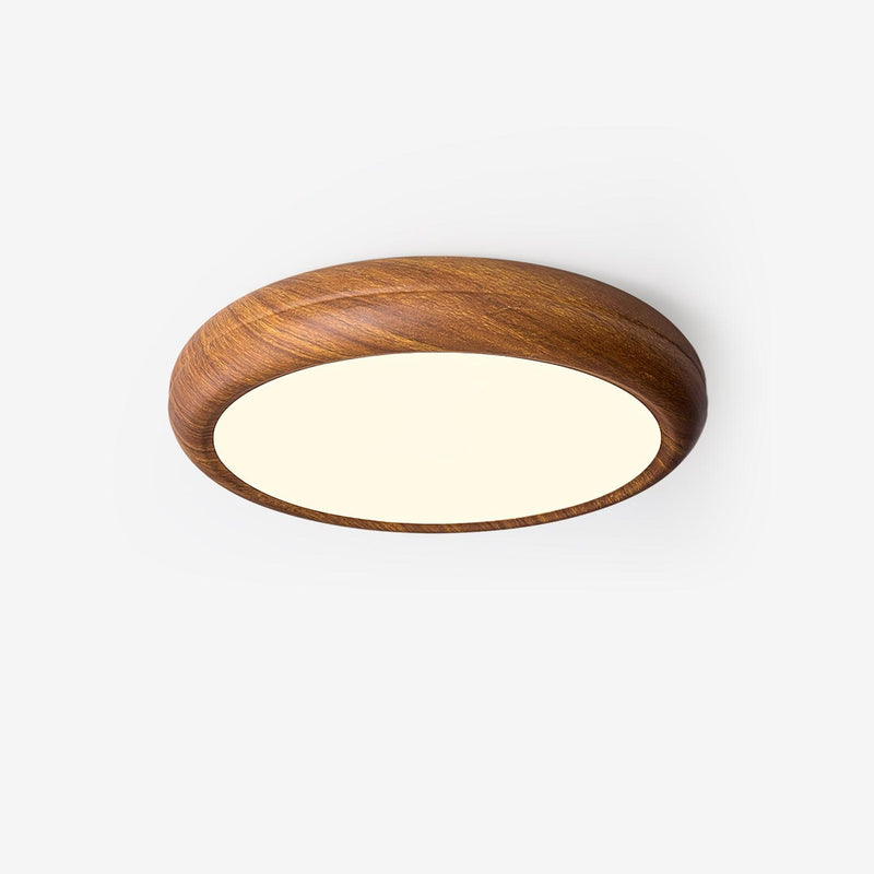 Round Wooden Ceiling Light – Modern & Refined Elegance for Interiors