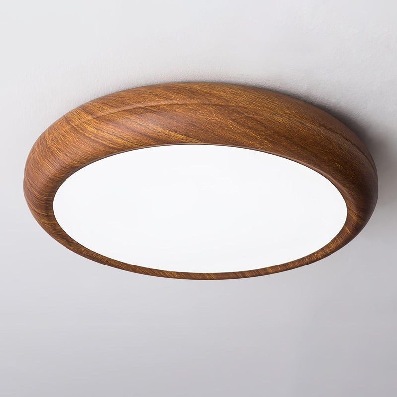 Round Wooden Ceiling Light – Modern & Refined Elegance for Interiors