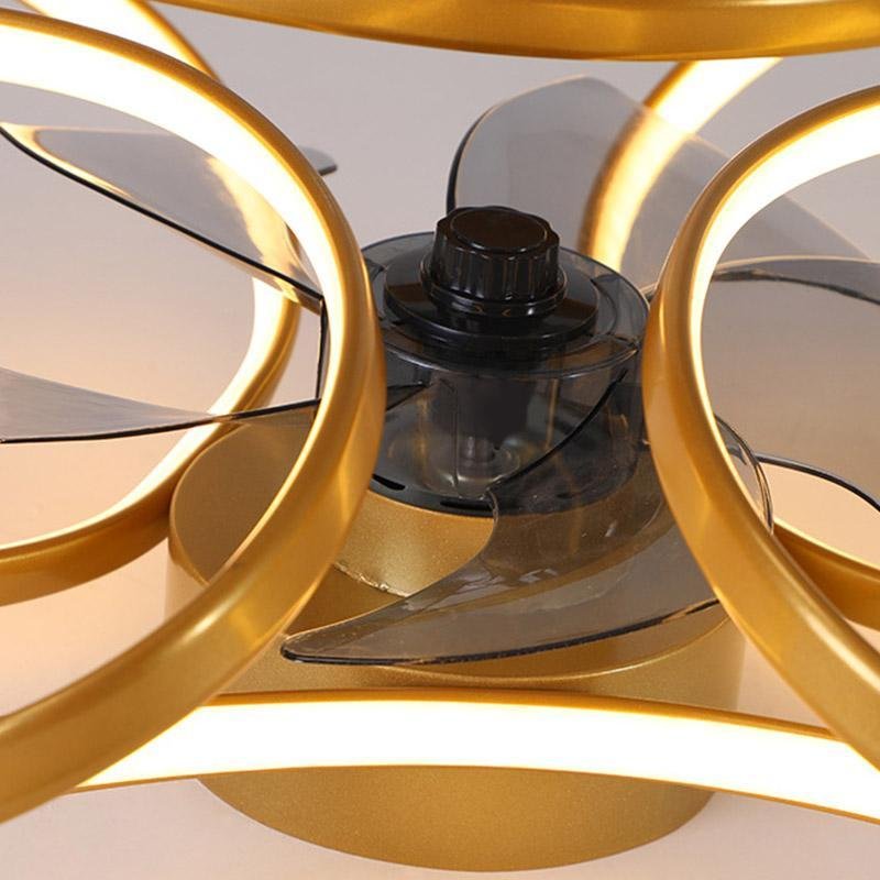 Modern Ceiling Fan Light – 2-in-1 LED Lighting & Ventilation