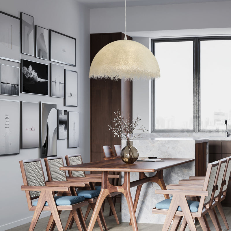 ZNTS Modern Pendant Light – Sleek Resin & Metal LED Lighting