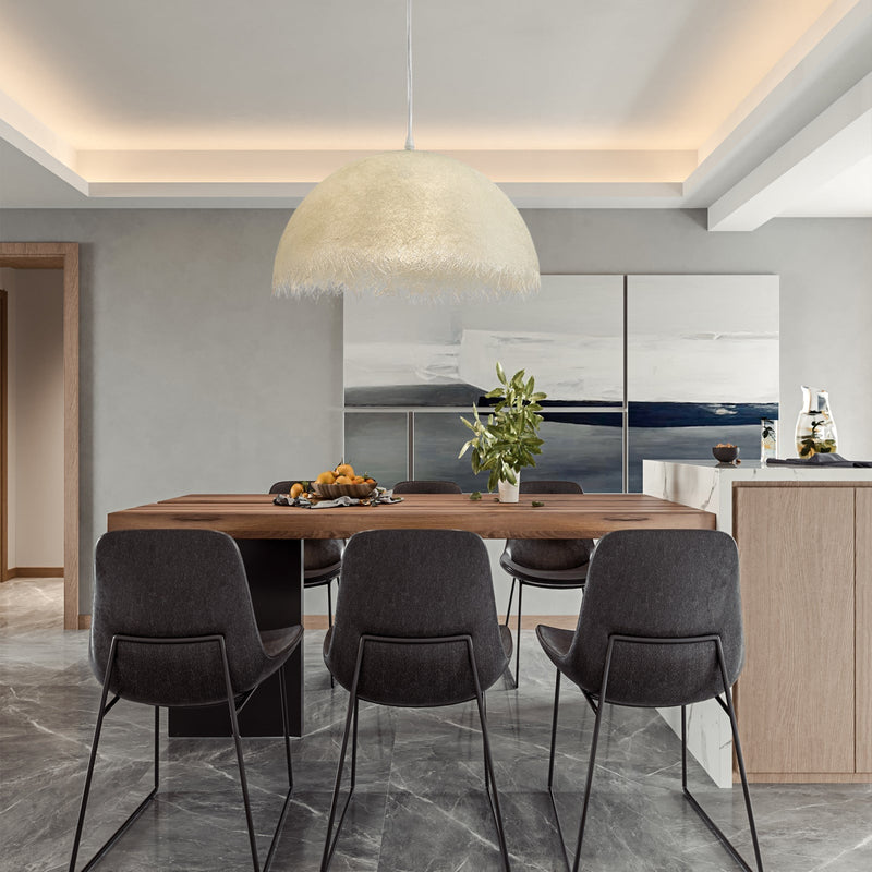 ZNTS Modern Pendant Light – Sleek Resin & Metal LED Lighting
